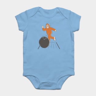 Bigfoot Bowling Baby Bodysuit